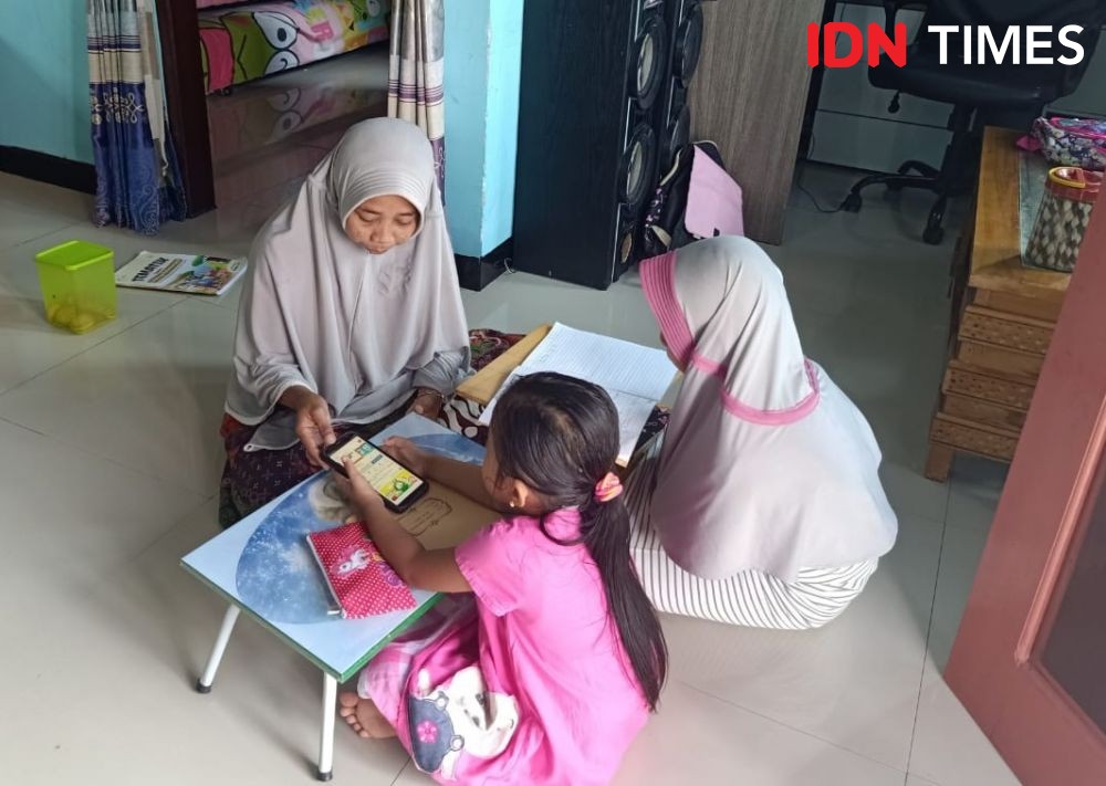 Ribuan Siswa SD dan SMP di Makassar Sulit Mengakses Belajar Daring