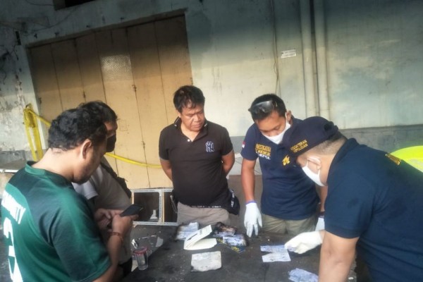 Polisi Telusuri KTP di Lokasi Kebakaran Ruko Jalan Nusantara Makassar