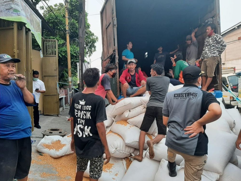 BNN Gerebek Truk Pembawa Jagung Berisi Ratusan Kg Sabu di Tangerang