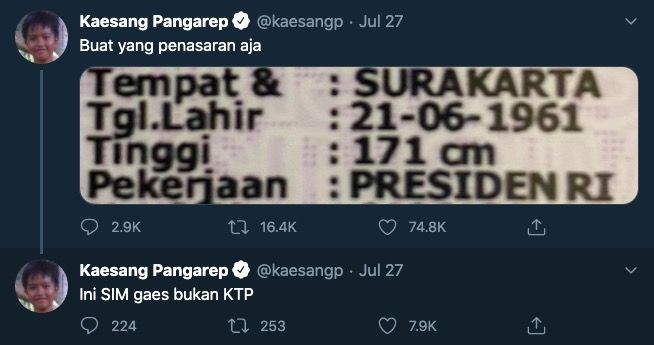 8 Jawaban Kocak Kaesang Saat Ungkap Kebiasaan Penghuni Istana Negara