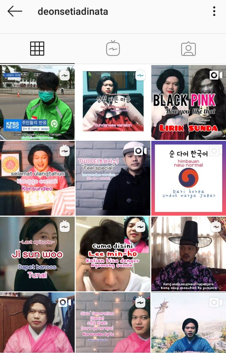 Viral, Ini Dia Sosok Pembuat Konten Kreatif Korea Sunda 