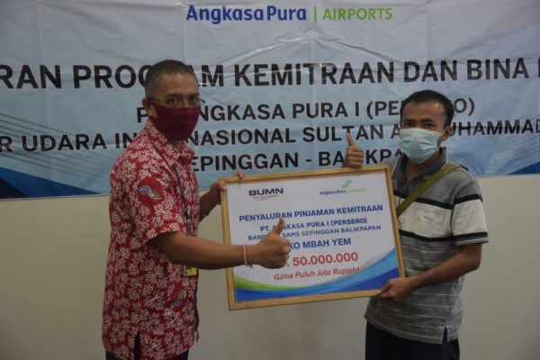 Angkasa Pura I Balikpapan Salurkan Pinjaman Rp475 Juta untuk UMKM