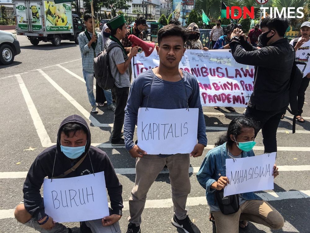 Mahasiswa Sumut: Tolak Omnibus Law dan Gratiskan Pendidikan