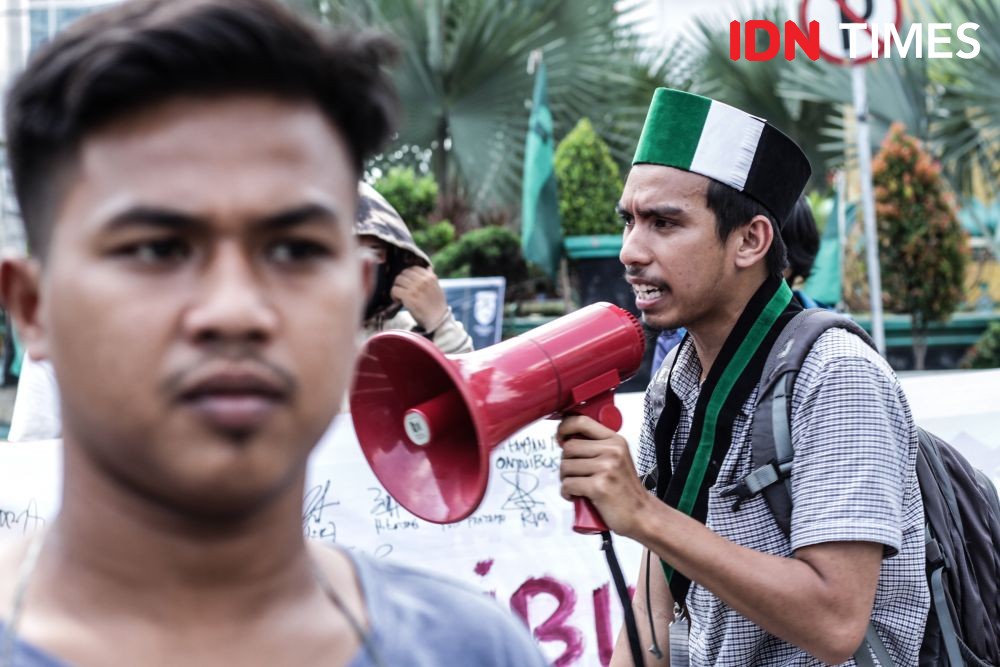 Mahasiswa Sumut: Tolak Omnibus Law dan Gratiskan Pendidikan