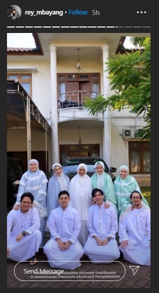 Baru Menikah, 9 Momen Dinda Hauw dan Rey Mbayang Rayakan Idul Adha