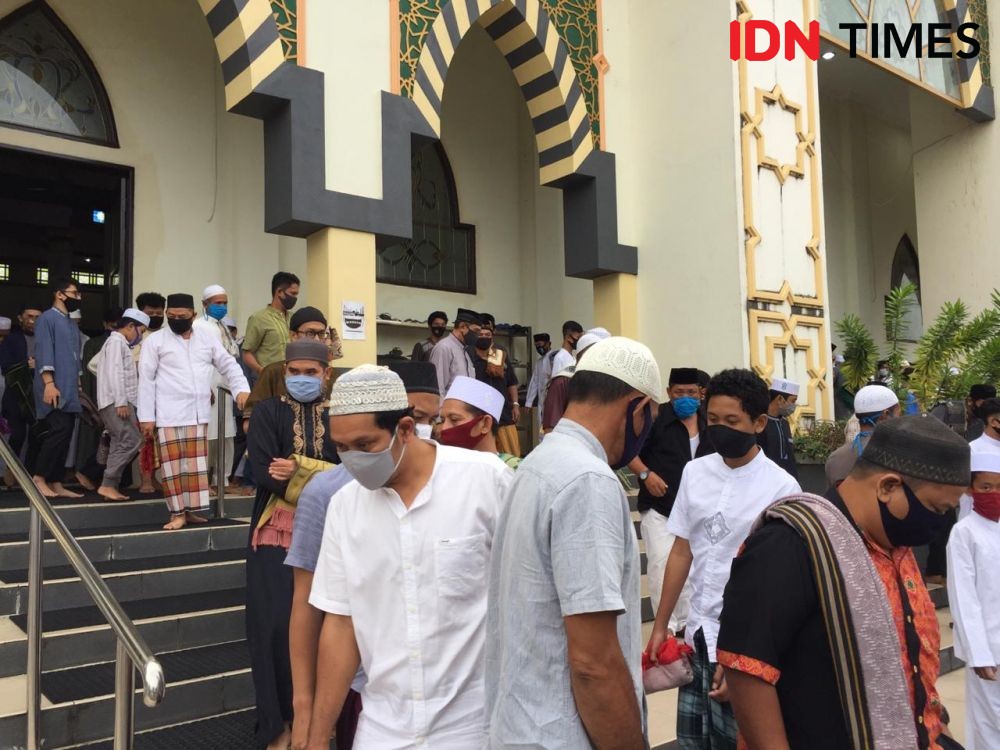 Suasana Idul Adha di Kota Samarinda, Warga Ikuti Protokol Kesehatan
