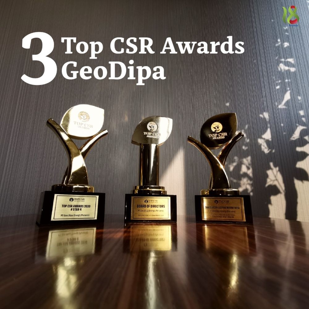 Maju Bersama Masyarakat, GeoDipa Borong 3 Penghargaan Bidang CSR