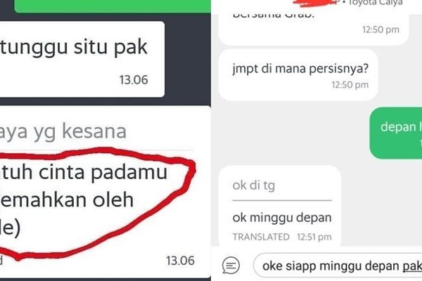 10 Terjemahan Ngawur Chat Ojol Dan Penumpang Yang Bikin Ngakak