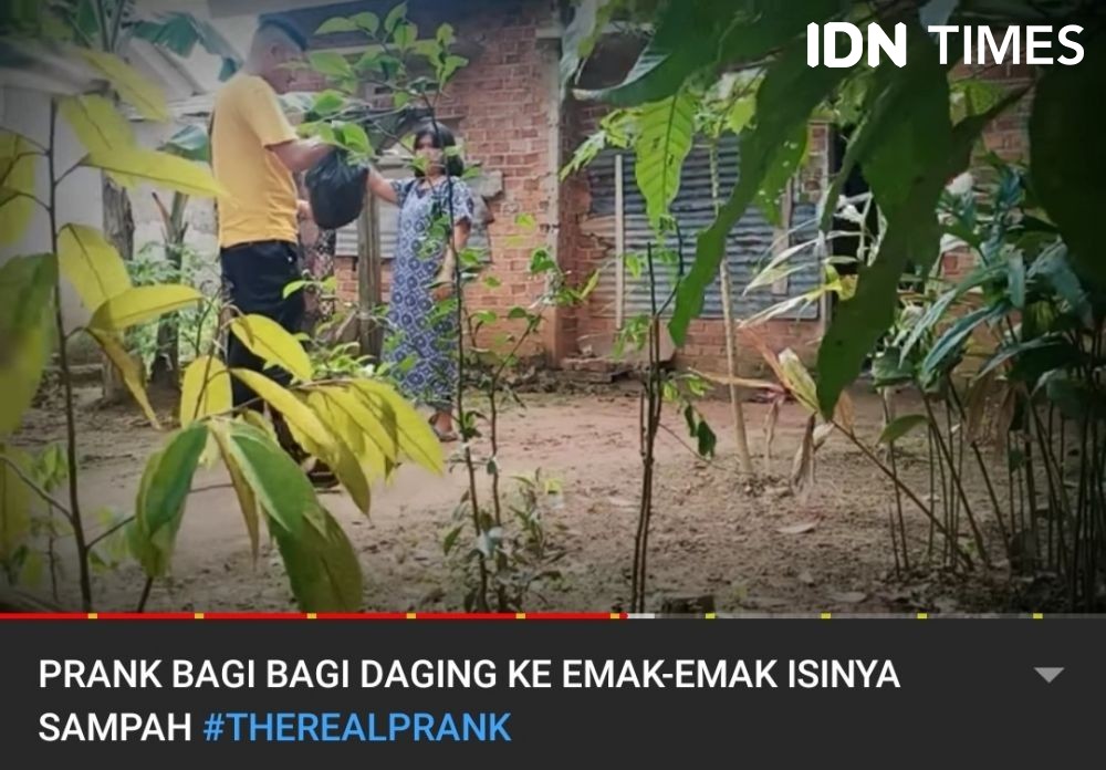 Bikin Konten Prank Kurban Sampah, YouTuber Palembang Ditangkap Polisi