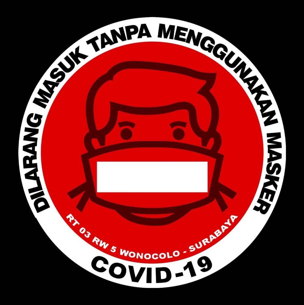 Edukatif, Melihat Kampung Lalu Lintas Steril COVID-19 di Surabaya