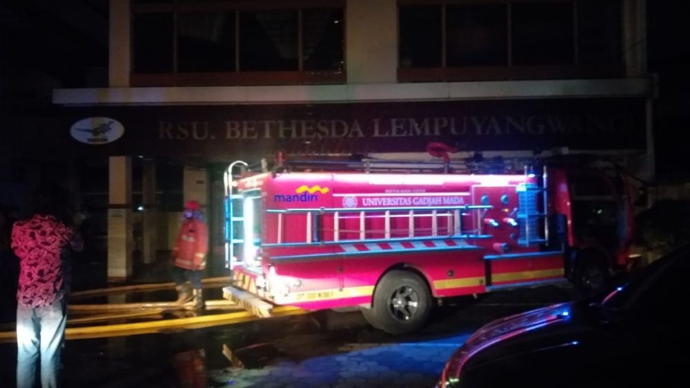 Ruang Operasi RS Bethesda Lempuyangan Terbakar, Diduga Korsleting AC
