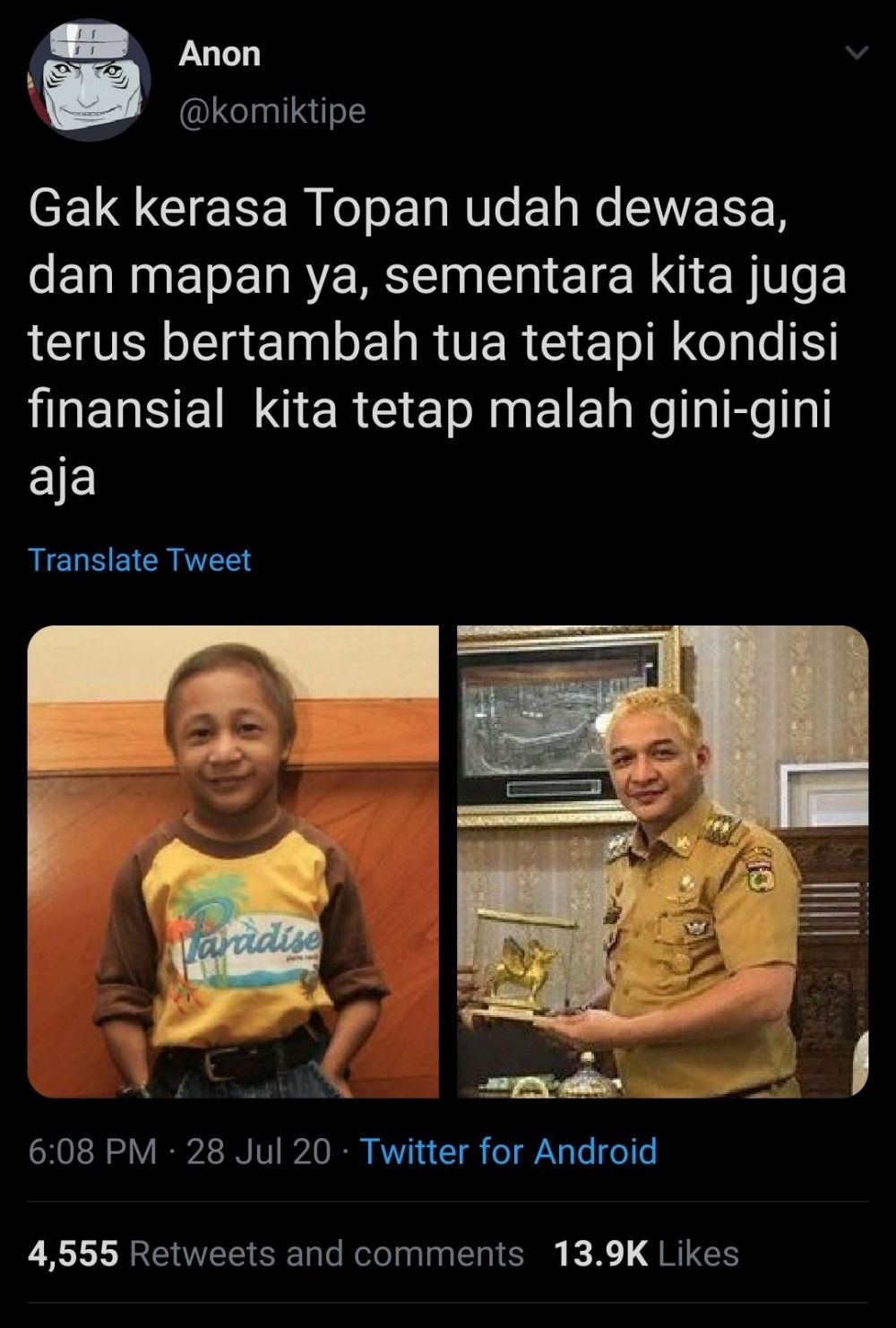 15 Tahun Berlalu 10 Potret Terbaru Dicky Pemeran Topan Adik Si Entong