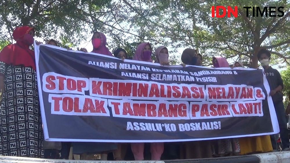 Perempuan Pulau Kodingareng Membentuk Organisasi untuk Perjuangkan Hak