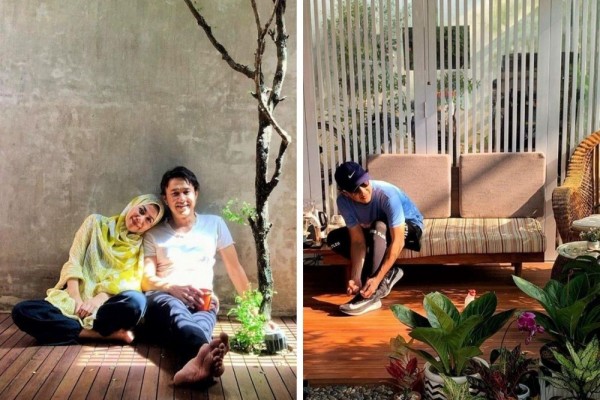 10 Potret Rumah Agus Kuncoro yang Asri Nan Sejuh, Kayak di Villa!
