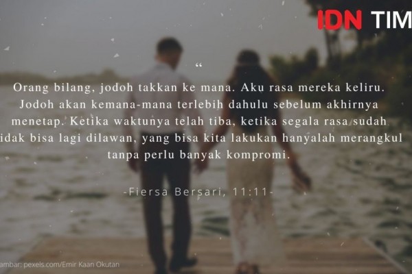 10 Quotes Romantis dari Novel Referensi Ide Status Media Sosial