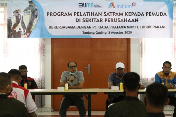 Inalum Bekali Pemuda Kompetensi dan Keterampilan di Bidang Keamanan