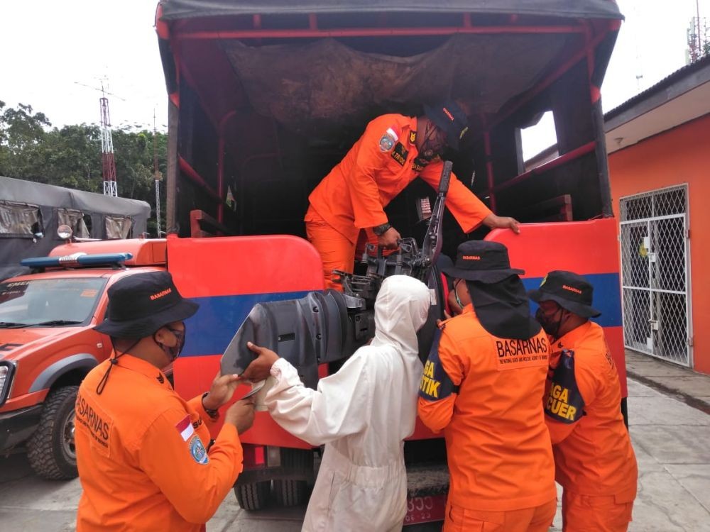 Evakuasi Korban Kecelakaan Speedboat Terhalang Arus dan Buaya