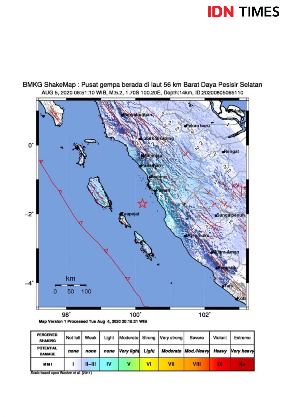 Gempa 5 1 Sr Goyang Sumatera Barat Ini Pemicunya