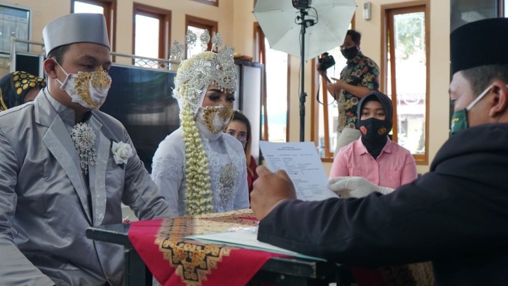 Tahanan Menikah di Mapolres Blitar Kota, Mantan Istri Jadi Saksi