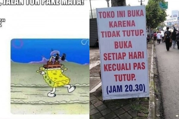 Serba Salah, 10 Meme Ini Bikin Ngakak dan Garuk-garuk Kepala