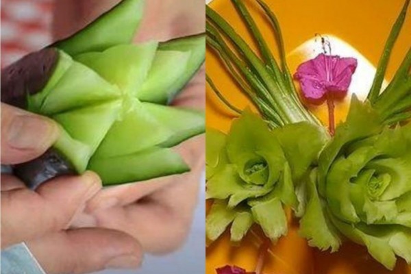 7 Inspirasi Carving Sayuran Untuk Hiasan Tumpeng Makin Estetis Lho
