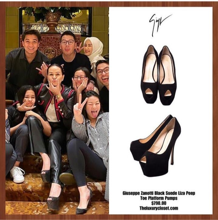 10 Harga Koleksi Sepatu Mewah Fitri Salhuteru, Bisa Kebeli Motor!