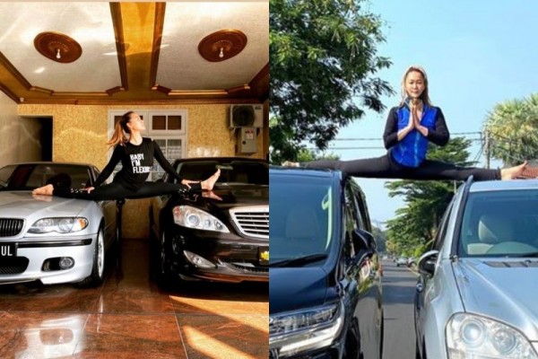 10 Pose Yoga Inul Daratista yang Ekstrem, Bikin Melongo dan Viral!