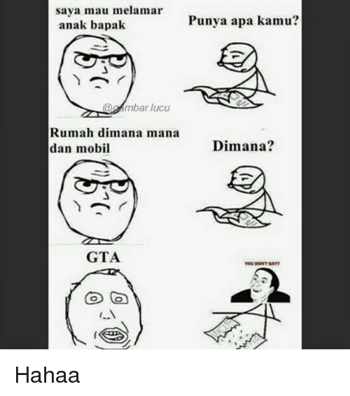 Jangan Ditiru, 10 Meme 'Mau Melamar Anak Bapak' Ini Malah Bikin Ngakak