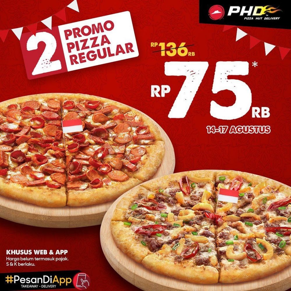 12 Promo Makan Super Hemat HUT ke-75 RI, Serbu!