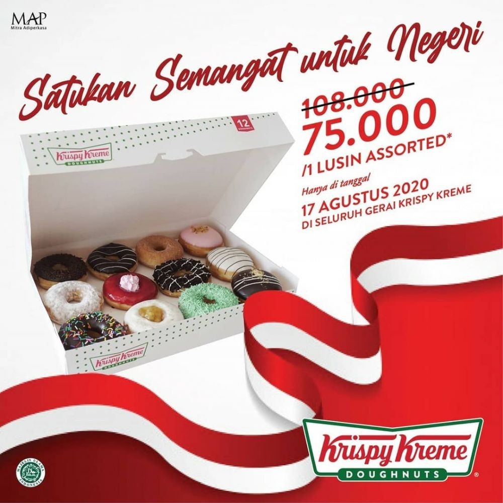 12 Promo Makan Super Hemat HUT ke-75 RI, Serbu!