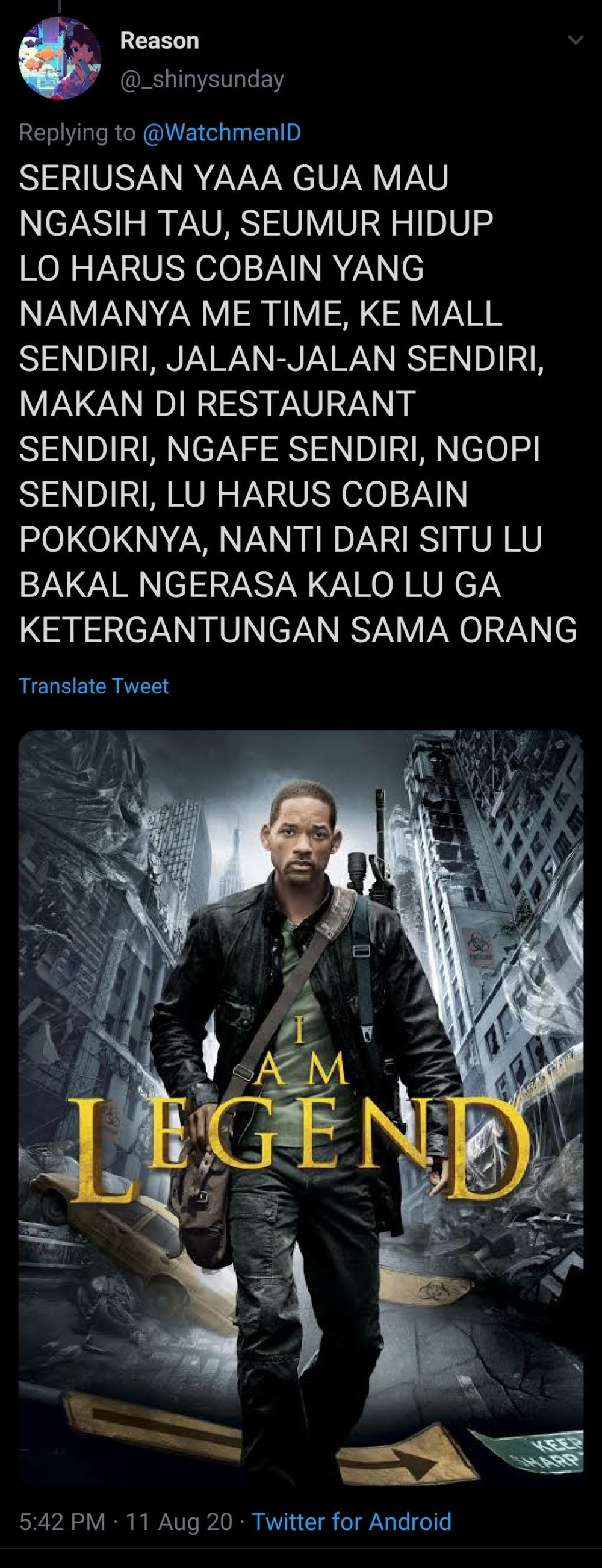 13 Meme Perbandingan Me Time Dan Kesepian