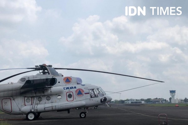 Sumsel Mendapat Bantuan 2 Unit Helikopter Cegah Karhutla
