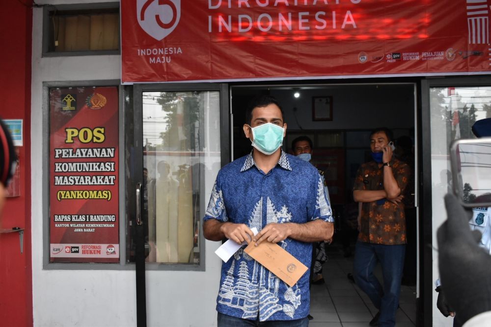 Datangi Bapas Bandung, M Nazaruddin Bebas Murni Hari Ini
