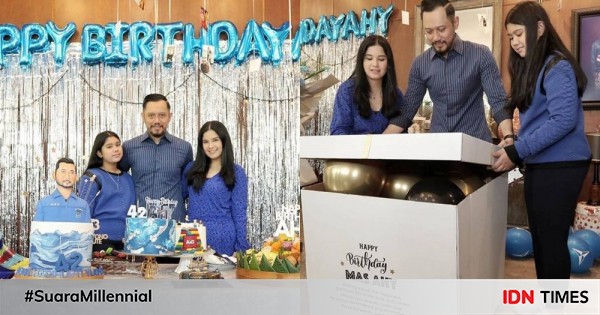 10 potret hangat perayaan ulang tahun ke-42 agus yudhoyono