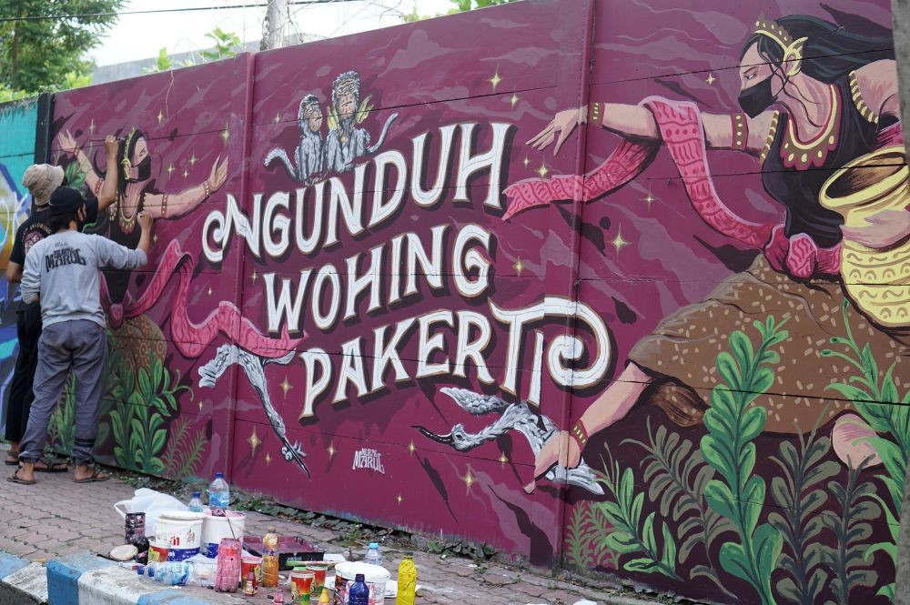 Seniman Mancanegara Bakal Percantik Tembok Kumuh di Tangerang