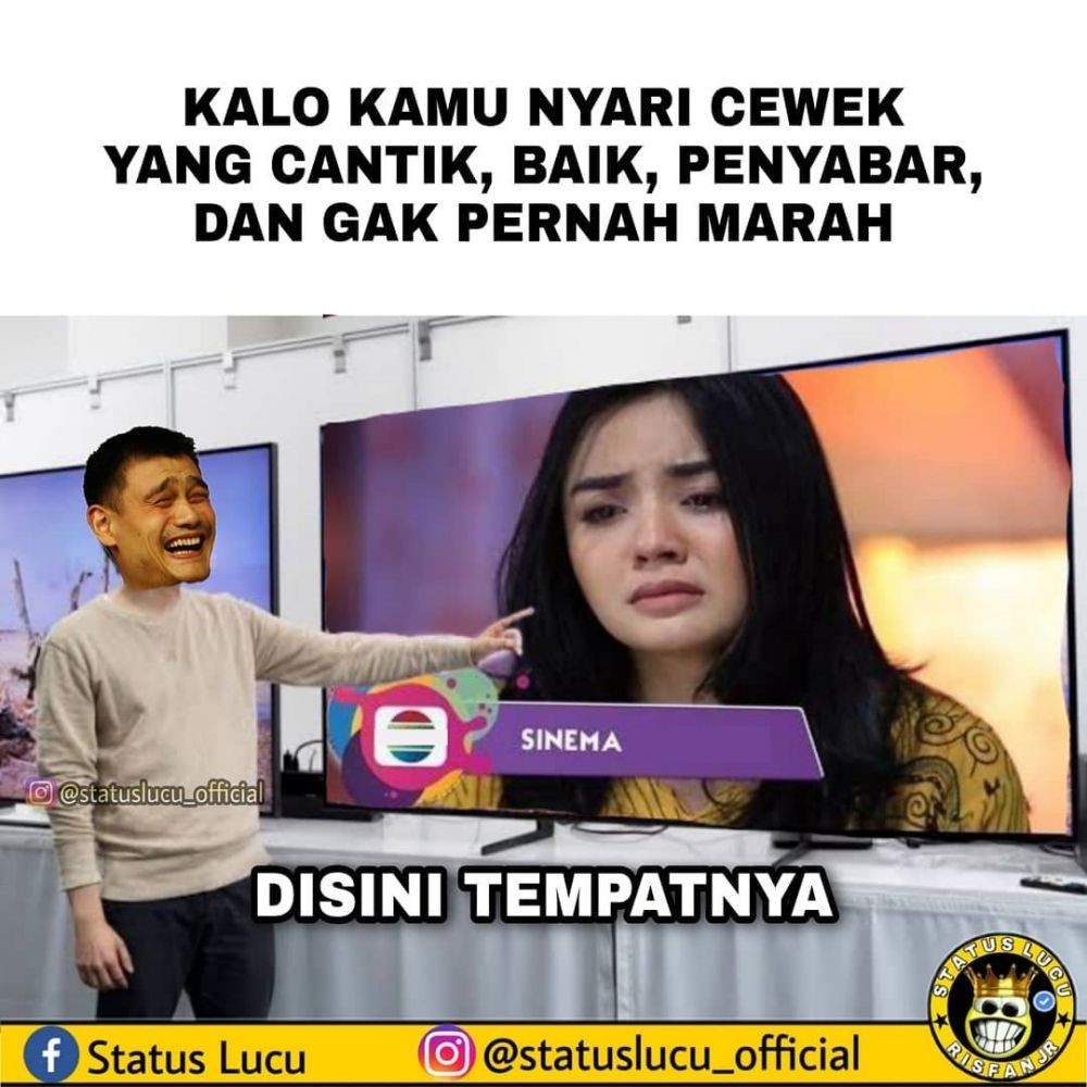 10 Meme Kocak Istri Penyabar Di Adegan Sinetron Indonesia