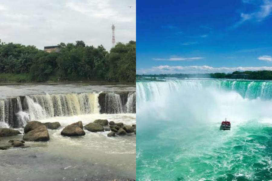 7 Potret Bekasi Rasa Luar Negeri, Ada yang Mirip Air Terjun Niagara