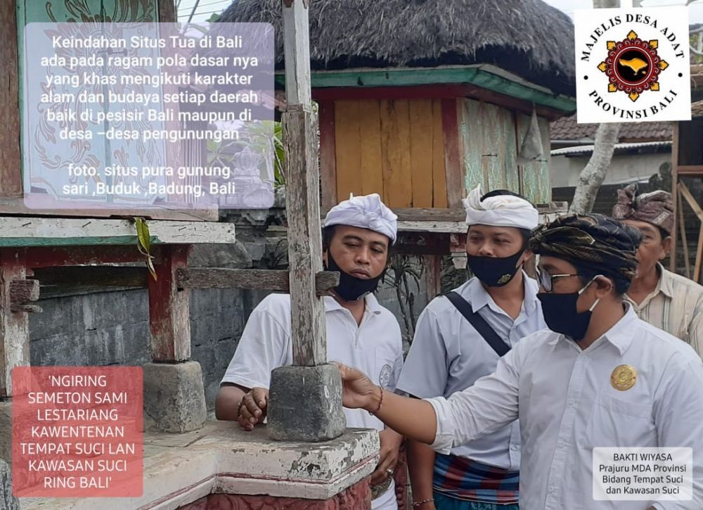Situs Suci di Bali Rata dengan Tanah di Tangan Generasi Sendiri