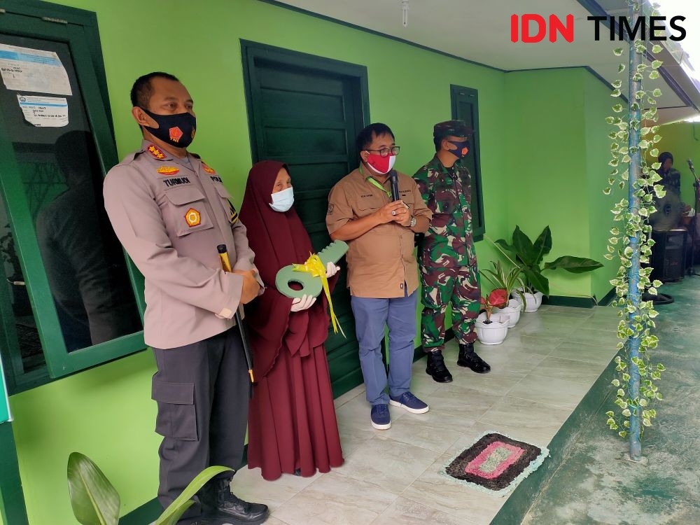 TNI Bedah Rumah Dua Warga Balikpapan, Nyaman dan Layak Huni