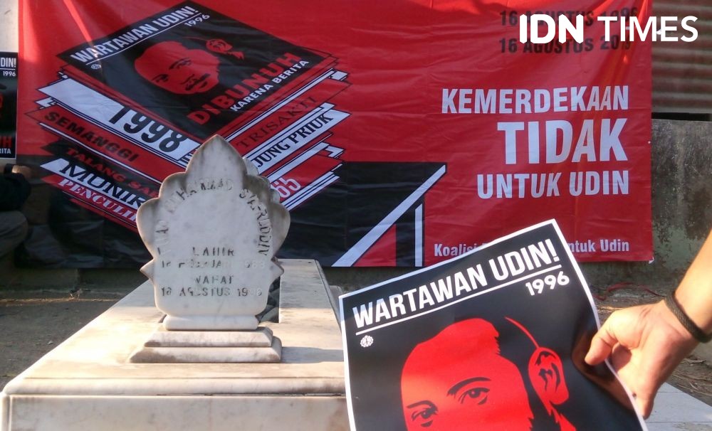 24 Tahun Kematian Wartawan Udin, Aktivis Yogyakarta Menolak Impunitas