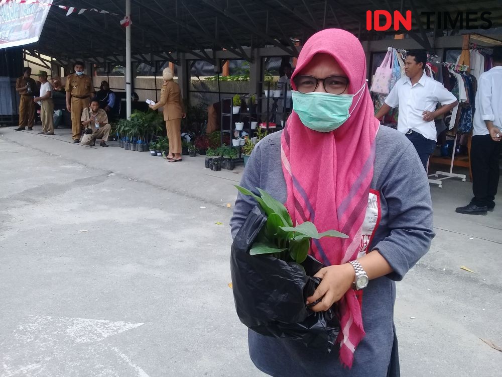 Rayakan HUT RI, Petani di Sulteng Jual Produk Murah di Pasar Tani