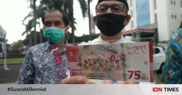 Bank Indonesia Sebar 1,9 Juta Lembar Uang Pecahan Rp75.000 Di Sulsel