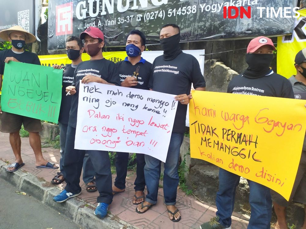 Paguyuban Gejayan Ayem Tentrem Tolak Aksi Demo di Seputaran Gejayan
