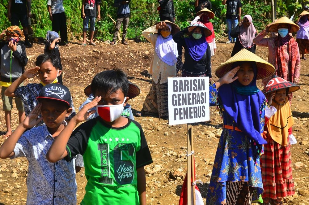 10 Momen HUT ke-75 RI di Jawa Tengah Abaikan Protokol Kesehatan Corona