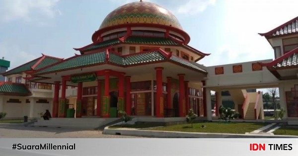 Wuih keren! Ada masjid berarsitektur tionghoa di cilandak jaksel loh