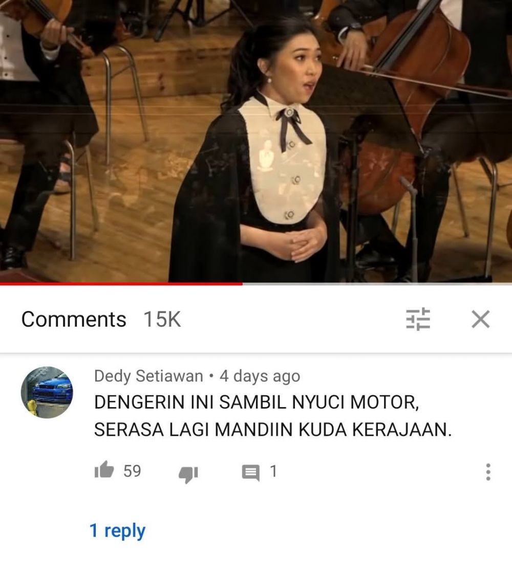 20 Komen Kocak Warganet, Isyana Sarasvati Nyanyi Lagu Klasik di Opera
