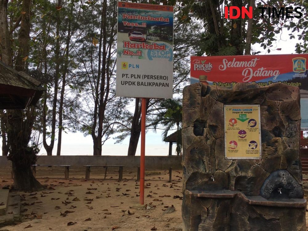 Cegah COVID-19, Pantai Manggar Segarasari Kembali Ditutup Sementara 