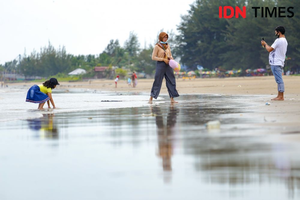 Asyik, Ada Fasilitas Baru di Pantai Manggar Segara Sari Balikpapan