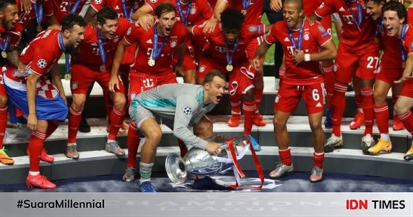 Catatan Fantastis Bayern Munich Usai Meraih Gelar Liga Champions