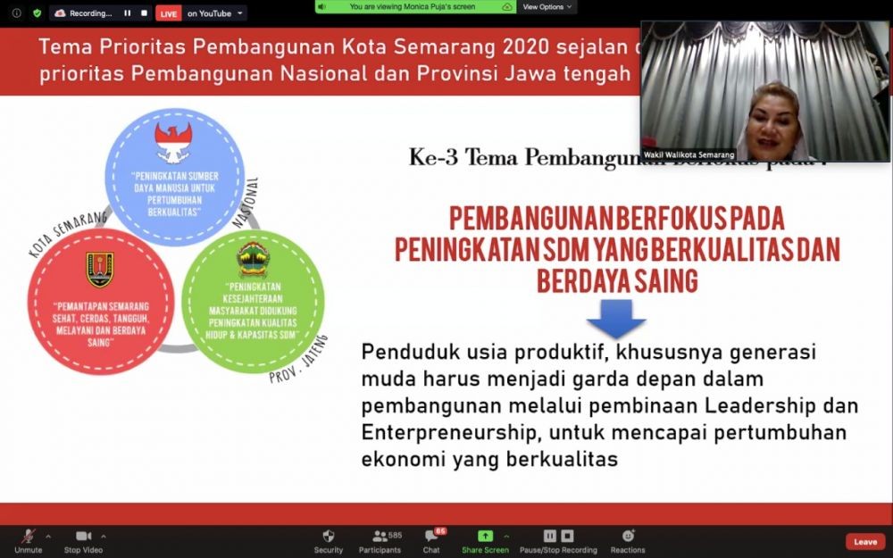 AIESEC Semarang Dorong Masyarakat #BangkitBersama untuk Berwirausaha  